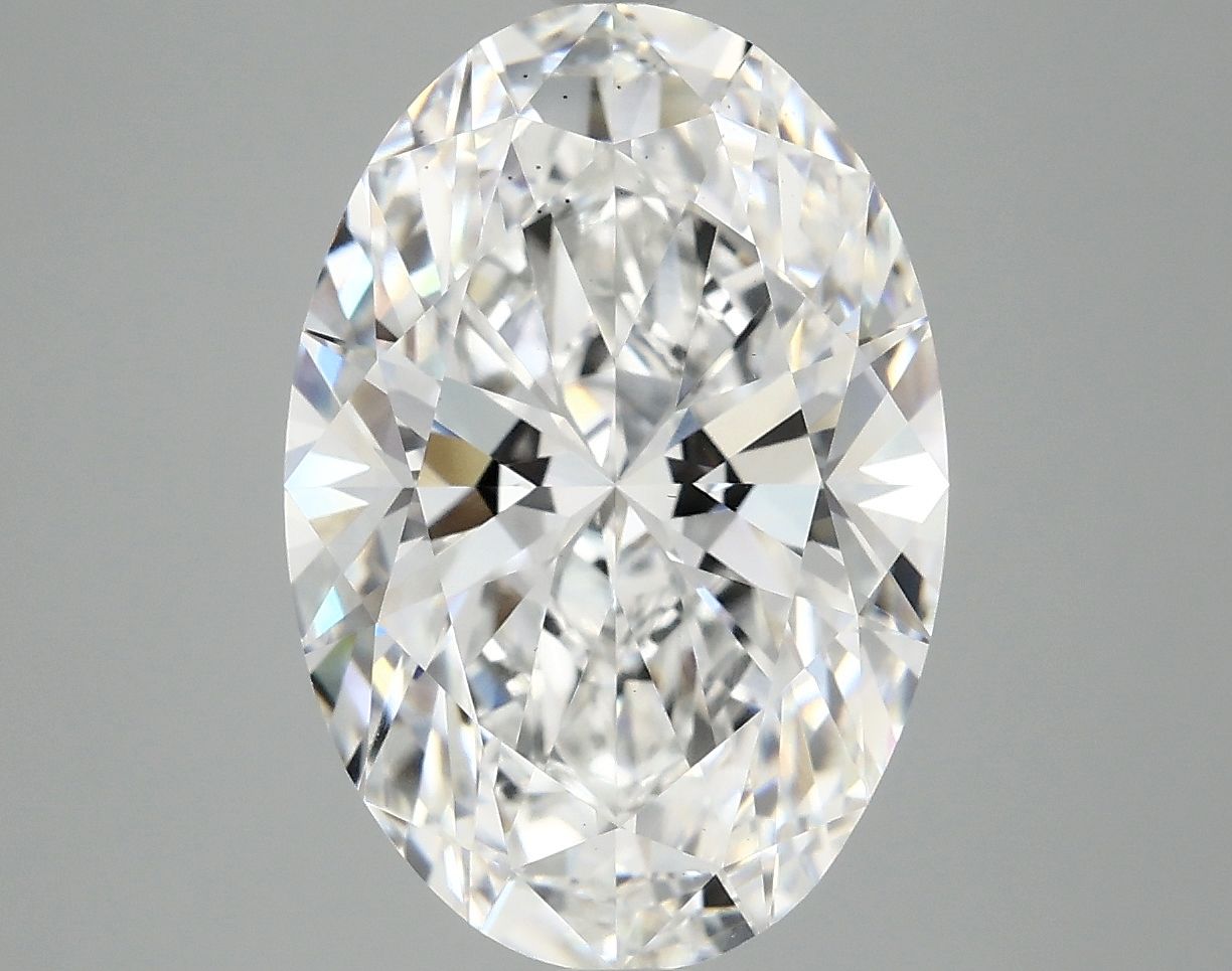 5.10 ct. oval Lab Grown Diamond front image