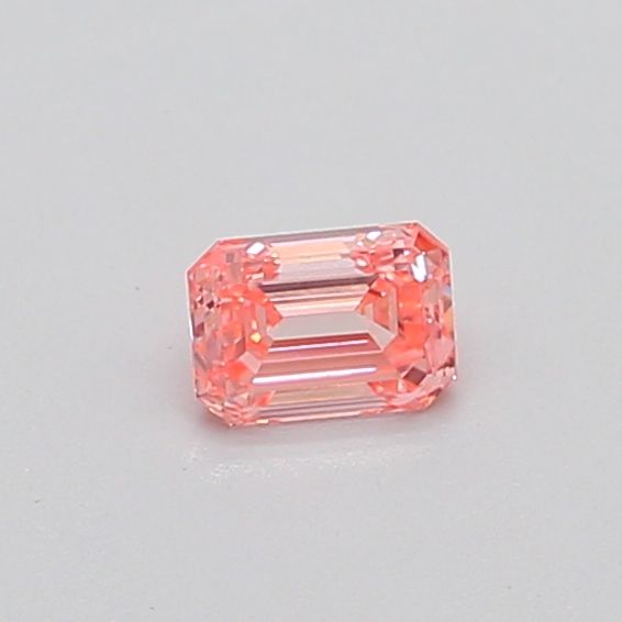 0.35 CT Fancy Vivid Pink EMERALD