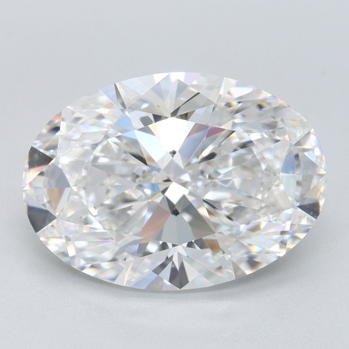 3.80 ct. oval Lab Grown Diamond front image