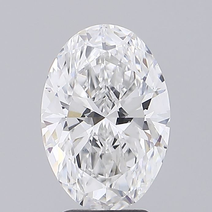 2.54 ct. oval Lab Grown Diamond front image