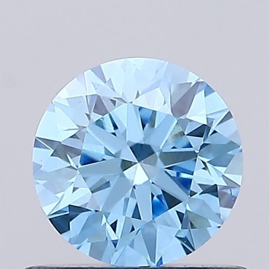 0.64 CT Fancy Vivid Blue ROUND