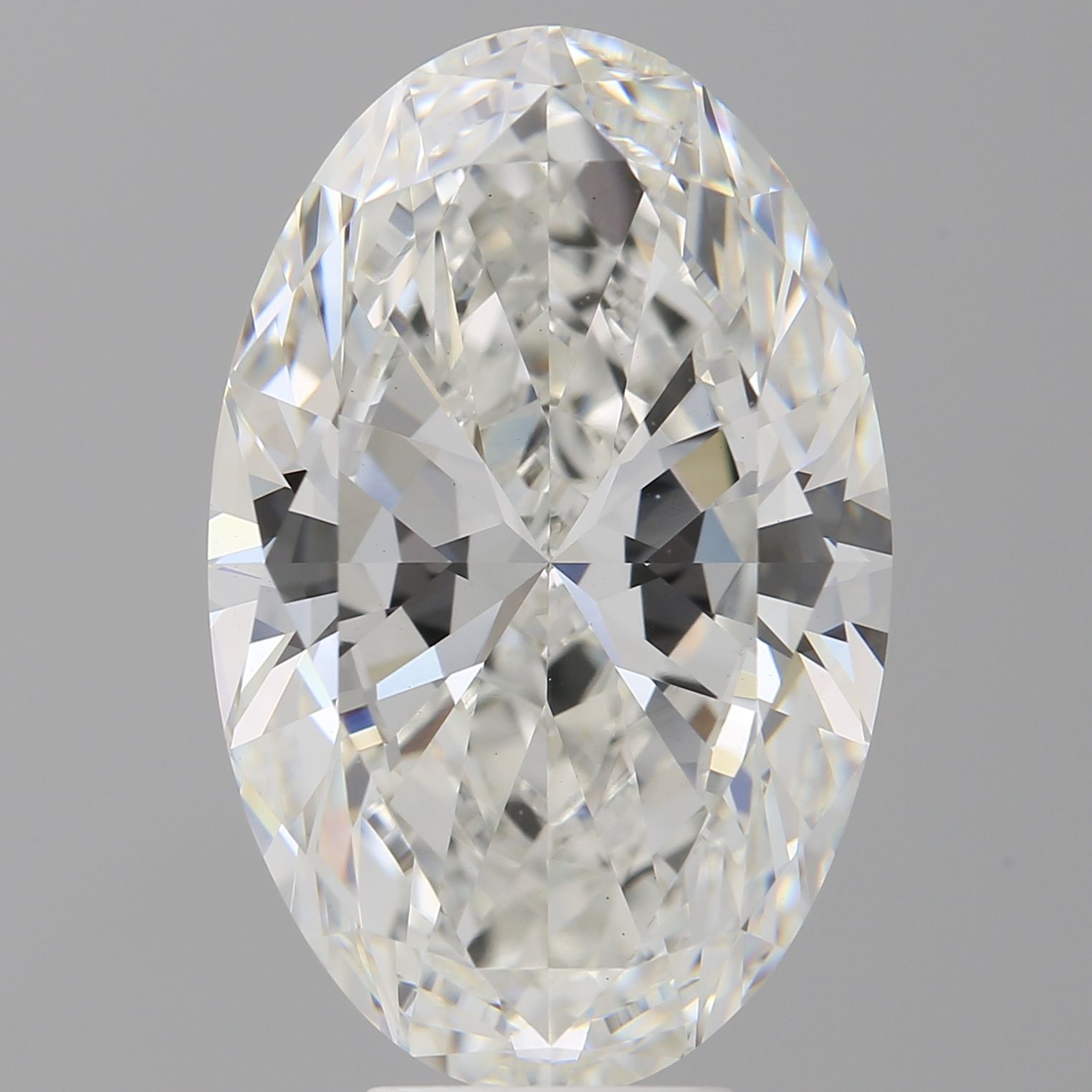 8.04 ct. oval Lab Grown Diamond front image