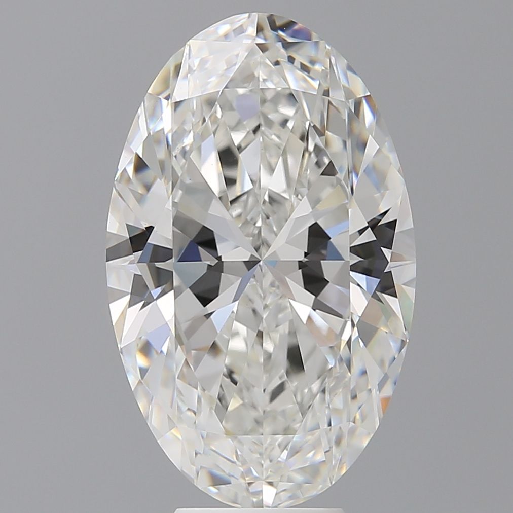 8.02 ct. oval Lab Grown Diamond front image