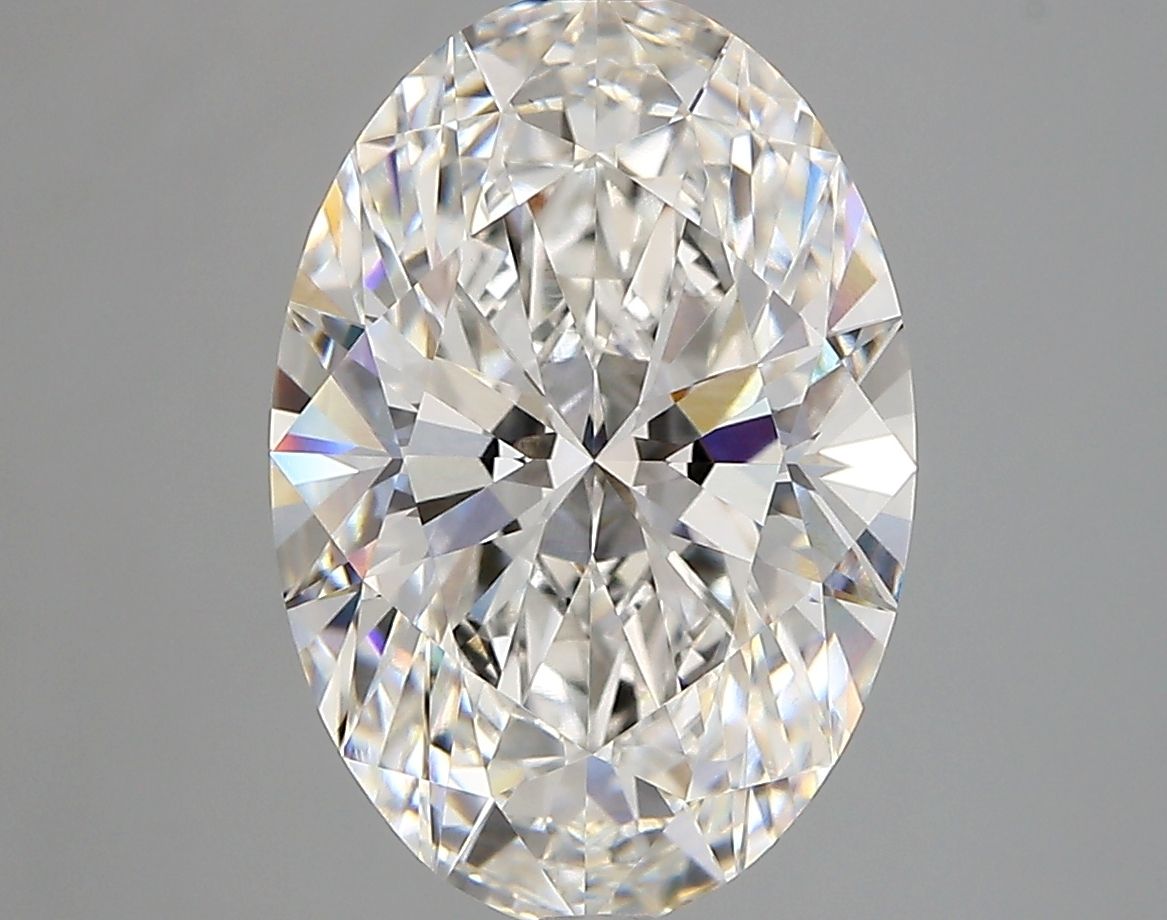 4.42 ct. oval Lab Grown Diamond front image