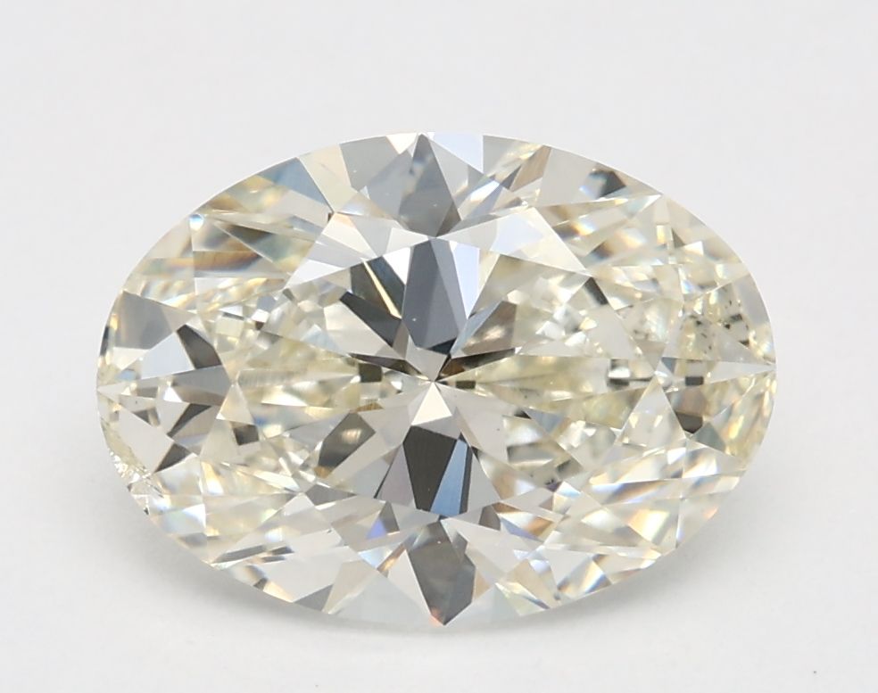 2.03 ct. oval Lab Grown Diamond front image