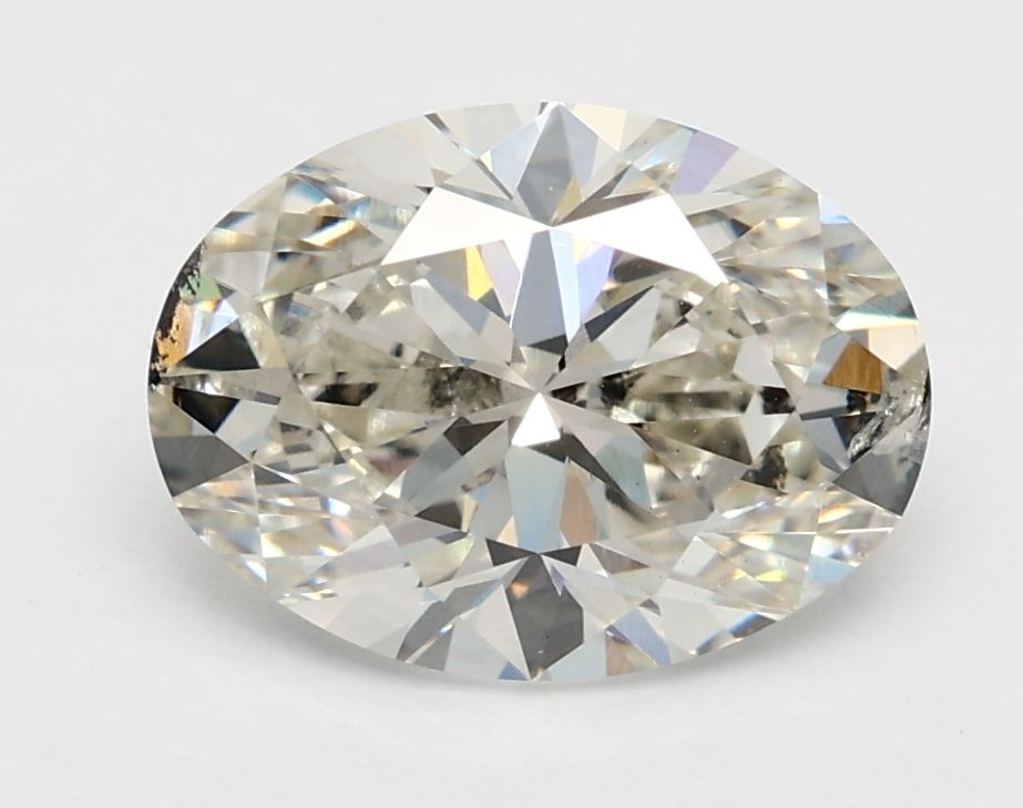1.70 ct. oval Lab Grown Diamond front image