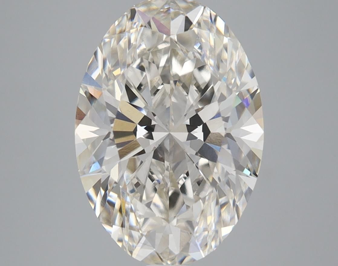 3.73 ct. oval Lab Grown Diamond front image