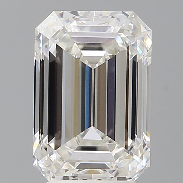 3.58 ct. emerald Lab Grown Diamond front image
