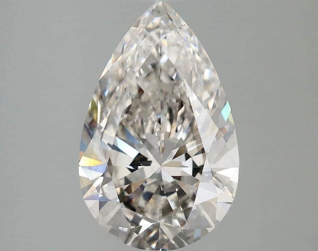 2.58 ct lab-grown Pear Diamond