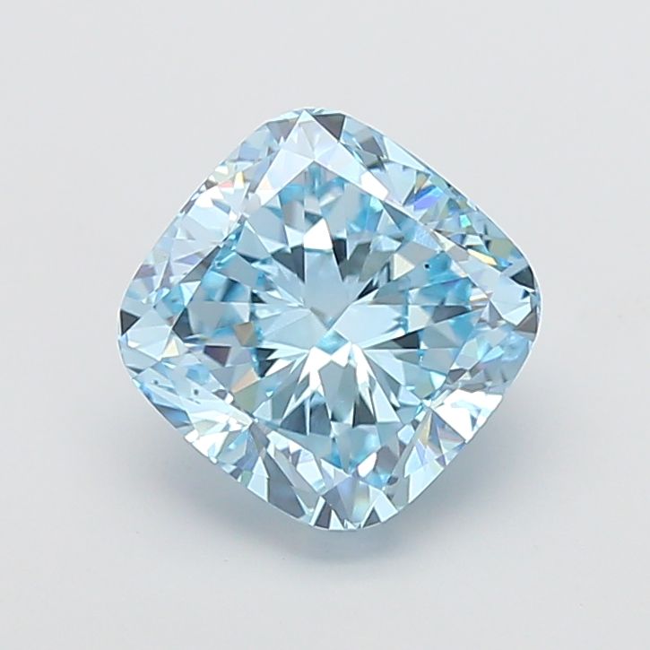 1.51 CT Fancy Vivid Blue MARQUISE