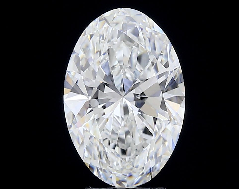 4.24 ct. oval Lab Grown Diamond front image
