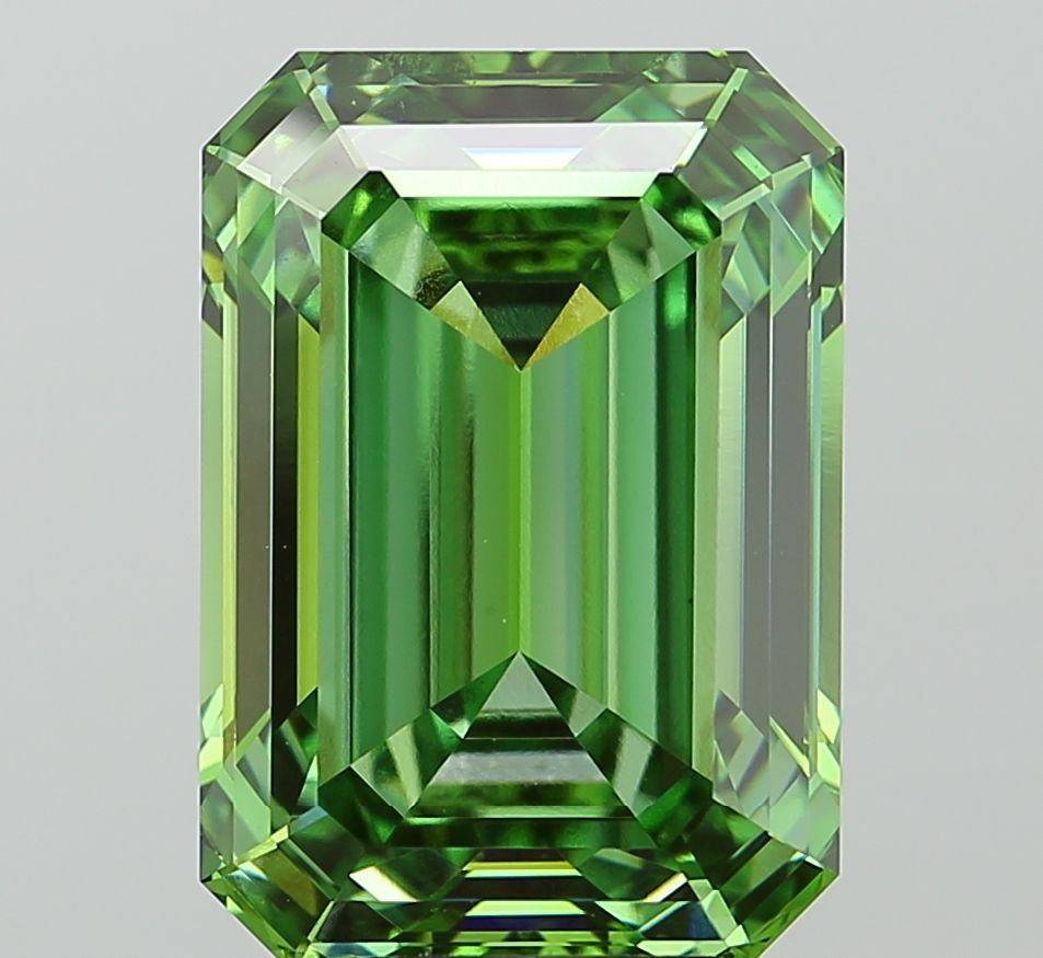 10.04 ct. emerald Lab Grown Diamond front image