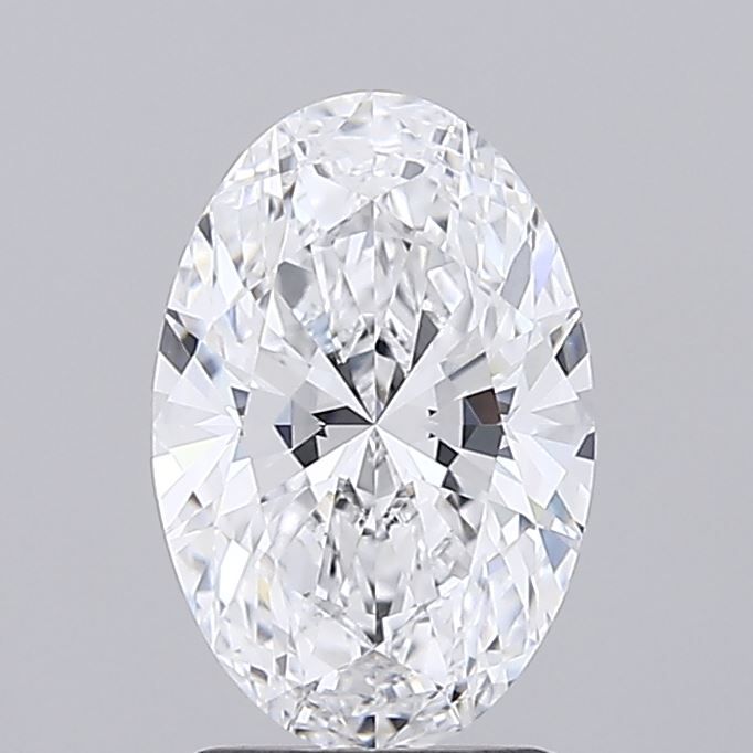 2.04 ct. oval Lab Grown Diamond front image