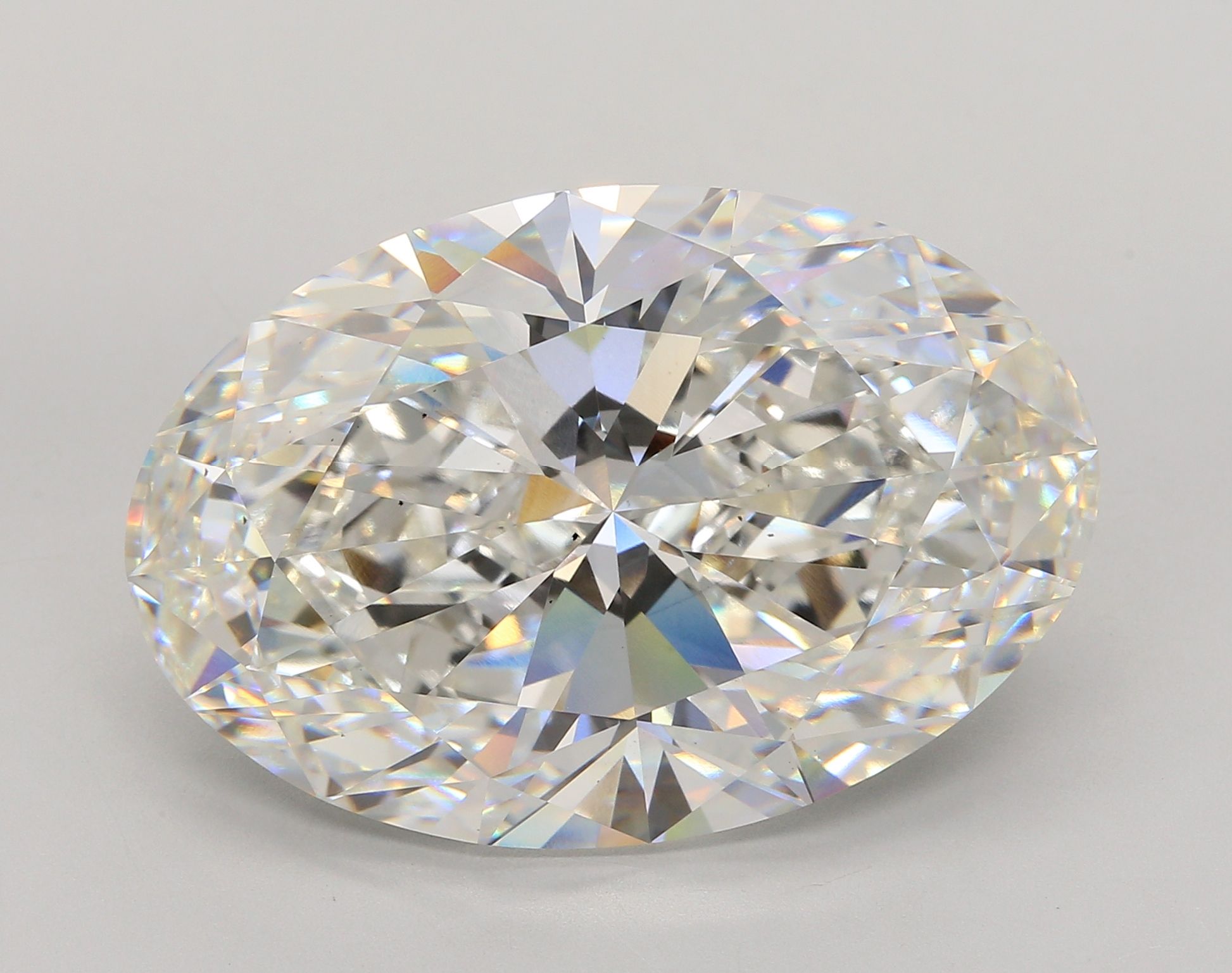 30.03 ct. oval Lab Grown Diamond front image