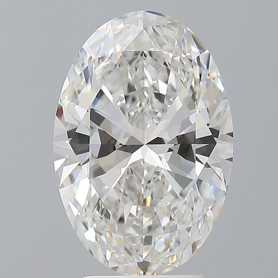4.10 ct. oval Lab Grown Diamond front image