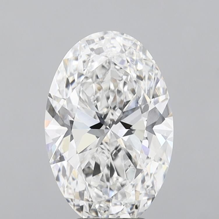 4.50 ct. oval Lab Grown Diamond front image