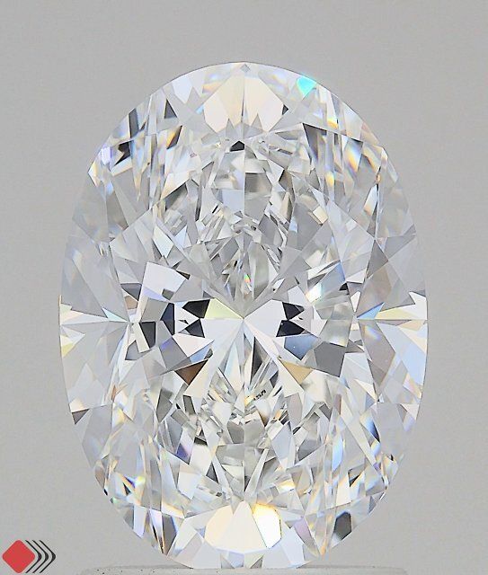 2.04 ct. oval Lab Grown Diamond front image