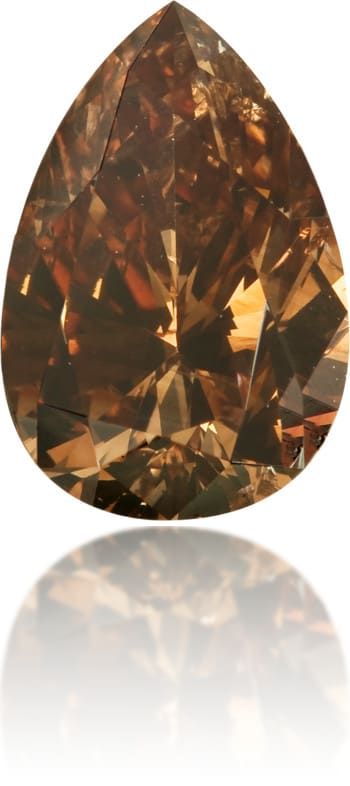 Diament 0.91 ct Fancy Dark Brown/I1