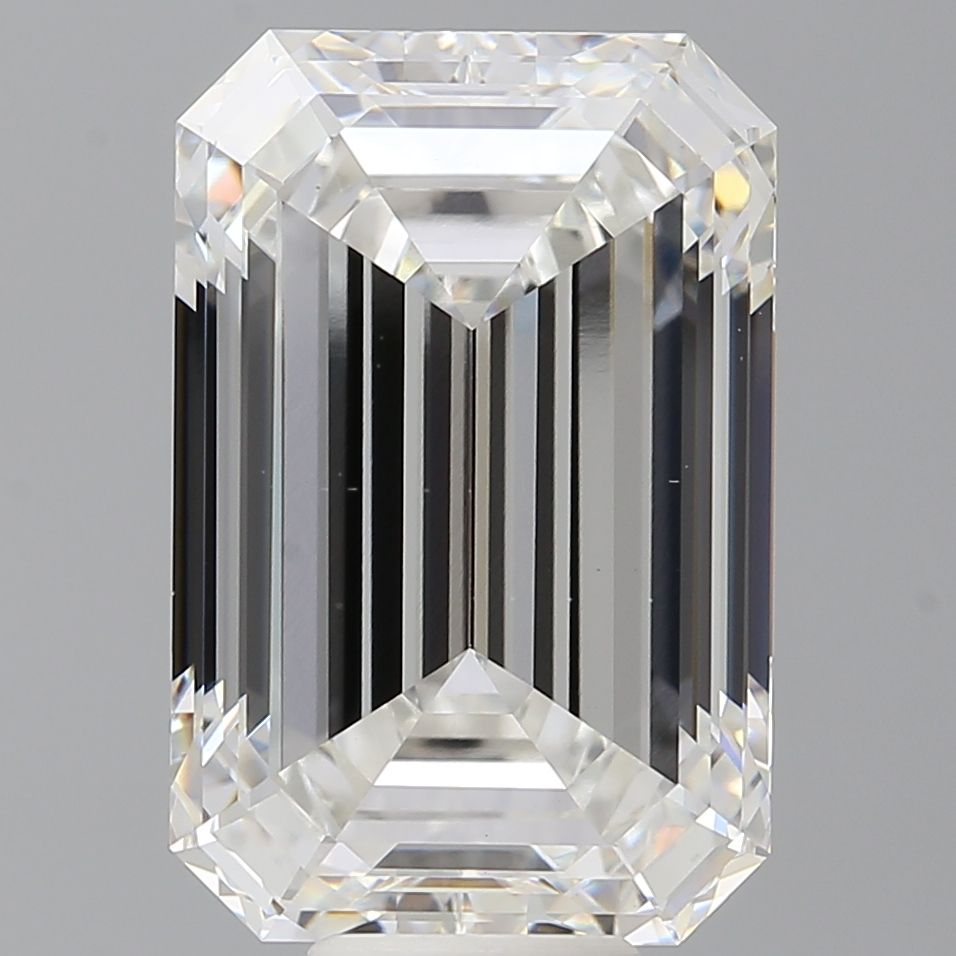 11.57 ct. emerald Lab Grown Diamond front image