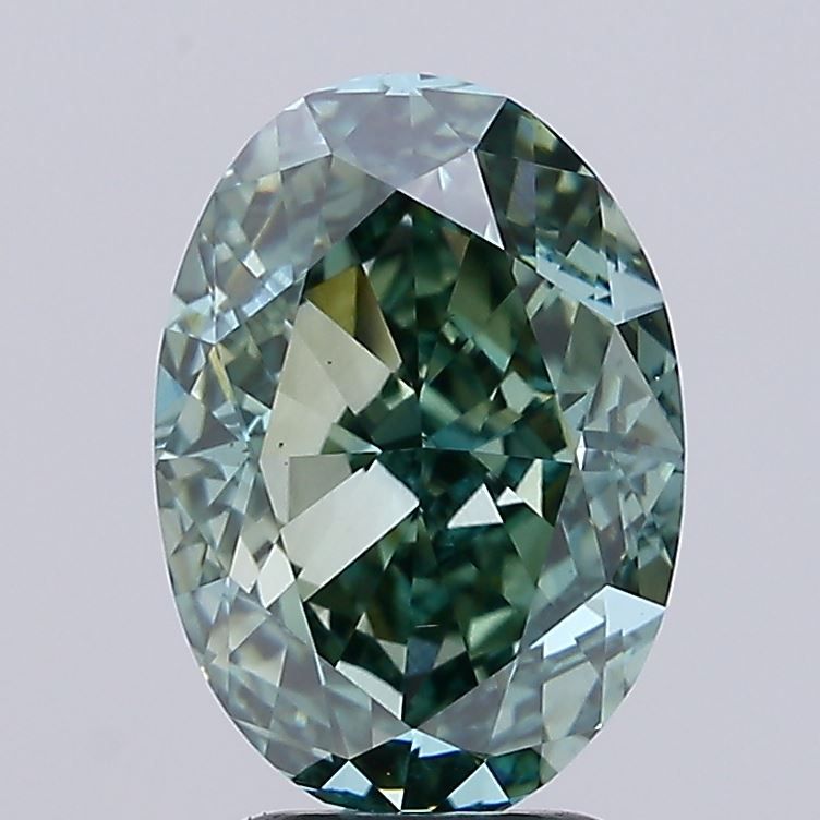 3.97 ct. oval Lab Grown Diamond front image