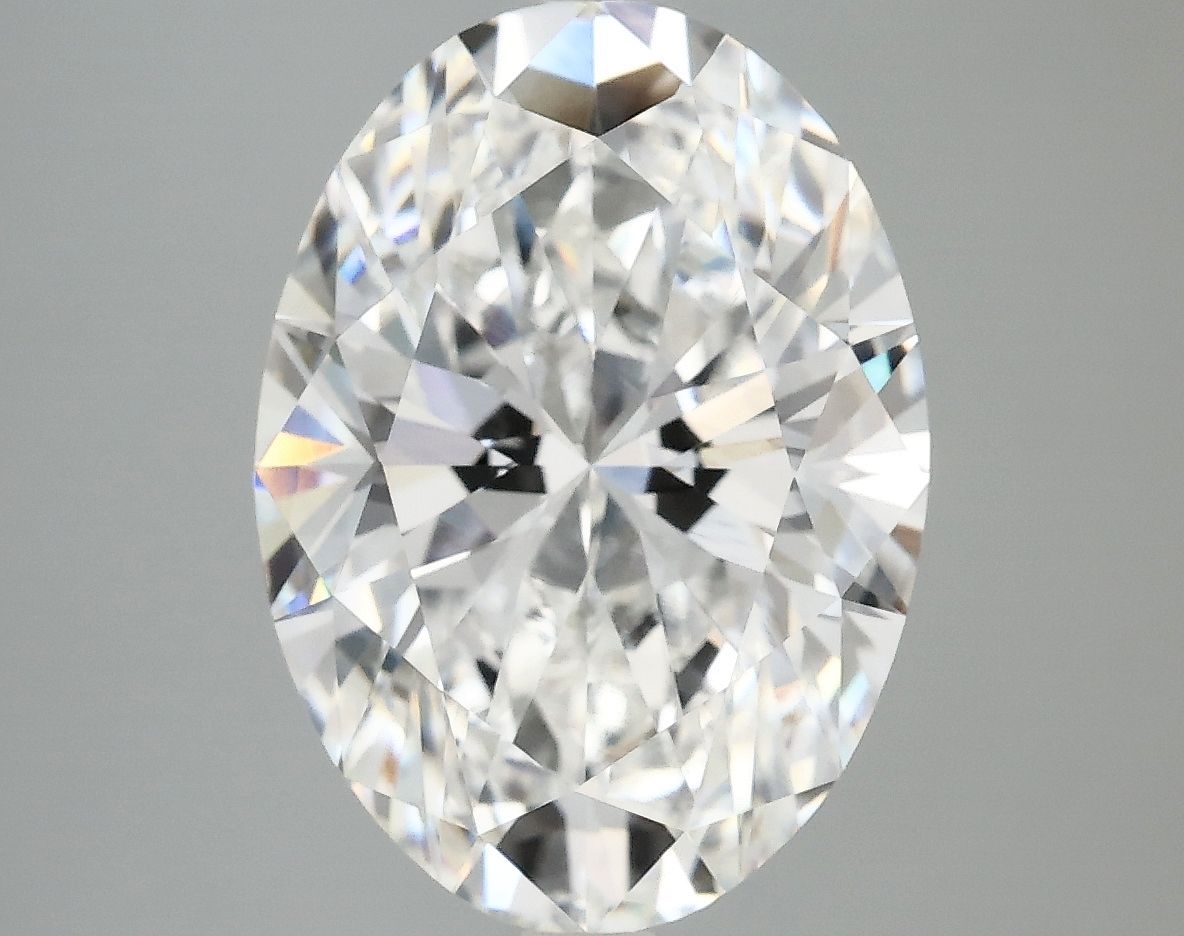 5.02 ct. oval Lab Grown Diamond front image