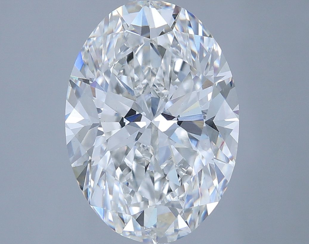 4.05 ct. oval Lab Grown Diamond front image