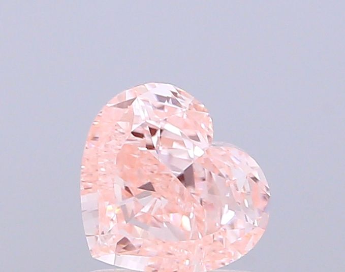 1.01 CT Fancy Intense Pink HEART