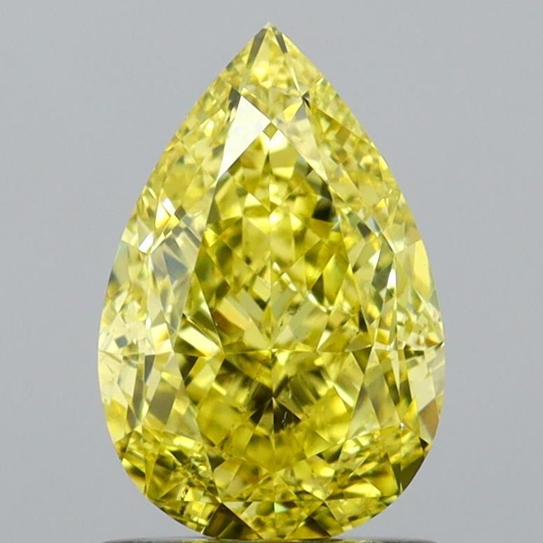 Diament 1.51 ct Fancy Intense Yellow/SI1