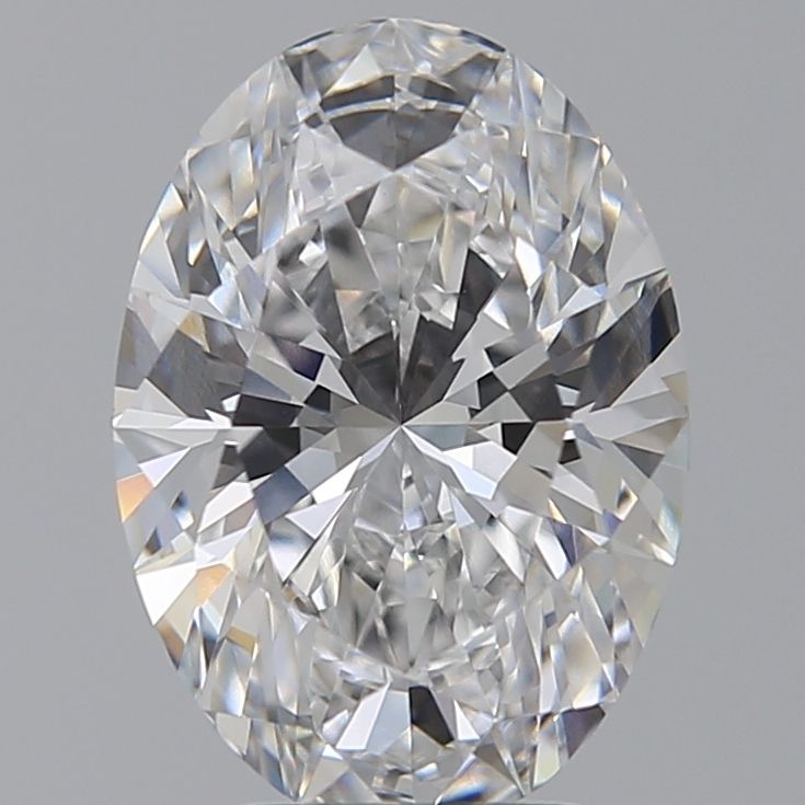 3.79 ct. oval Lab Grown Diamond front image