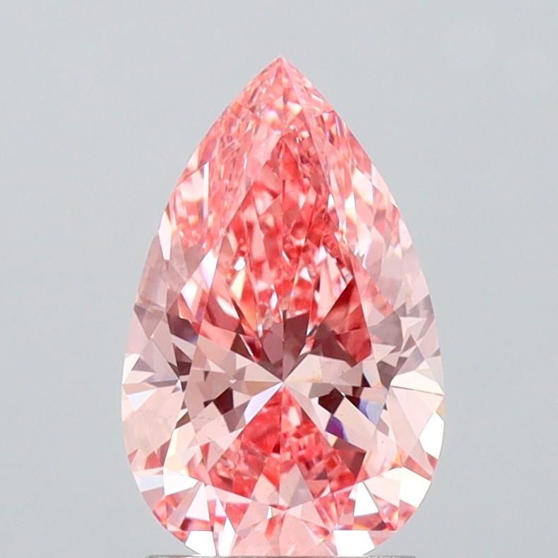 2.03 CT Fancy Vivid Pink PEAR