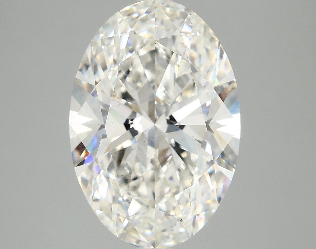 3.94 ct. oval Lab Grown Diamond front image