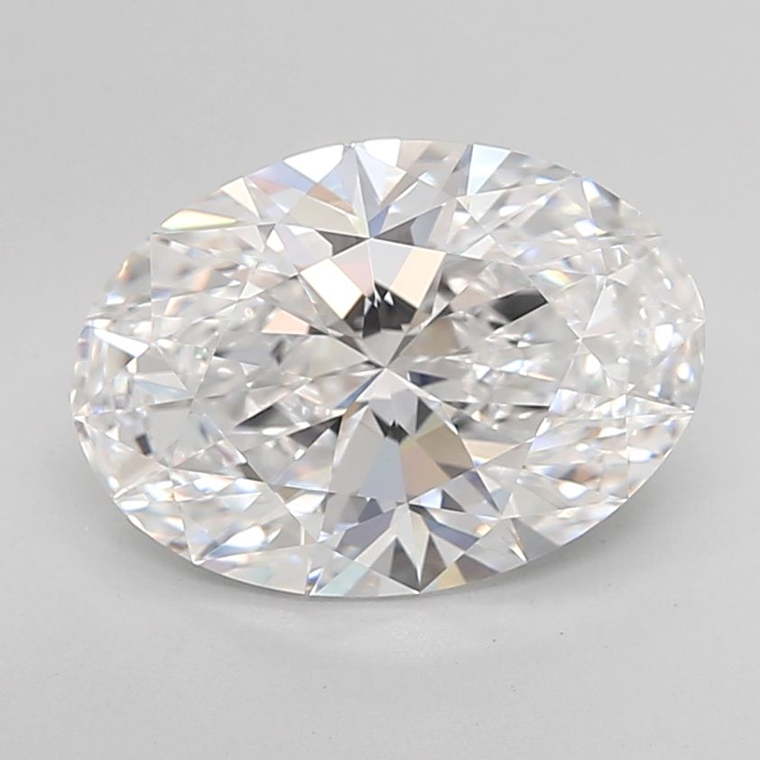 4.50 ct. oval Lab Grown Diamond front image