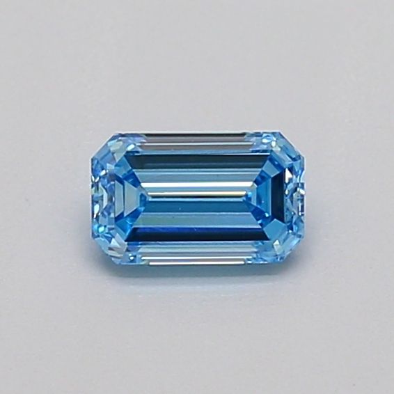 0.31 CT Fancy Vivid Blue EMERALD