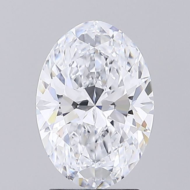 2.02 ct. oval Lab Grown Diamond front image