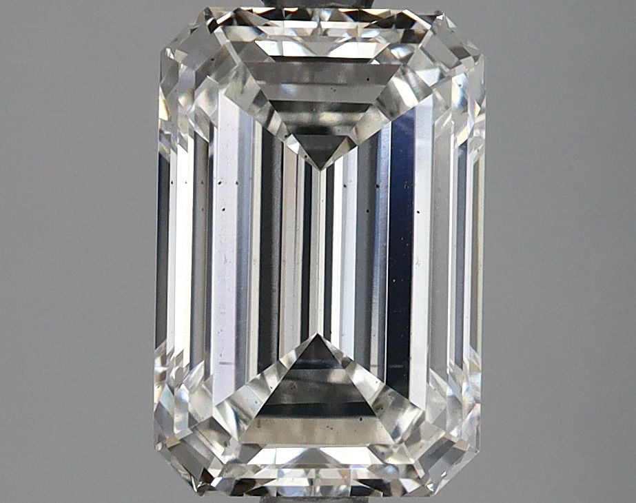 2.68 ct. emerald Lab Grown Diamond front image