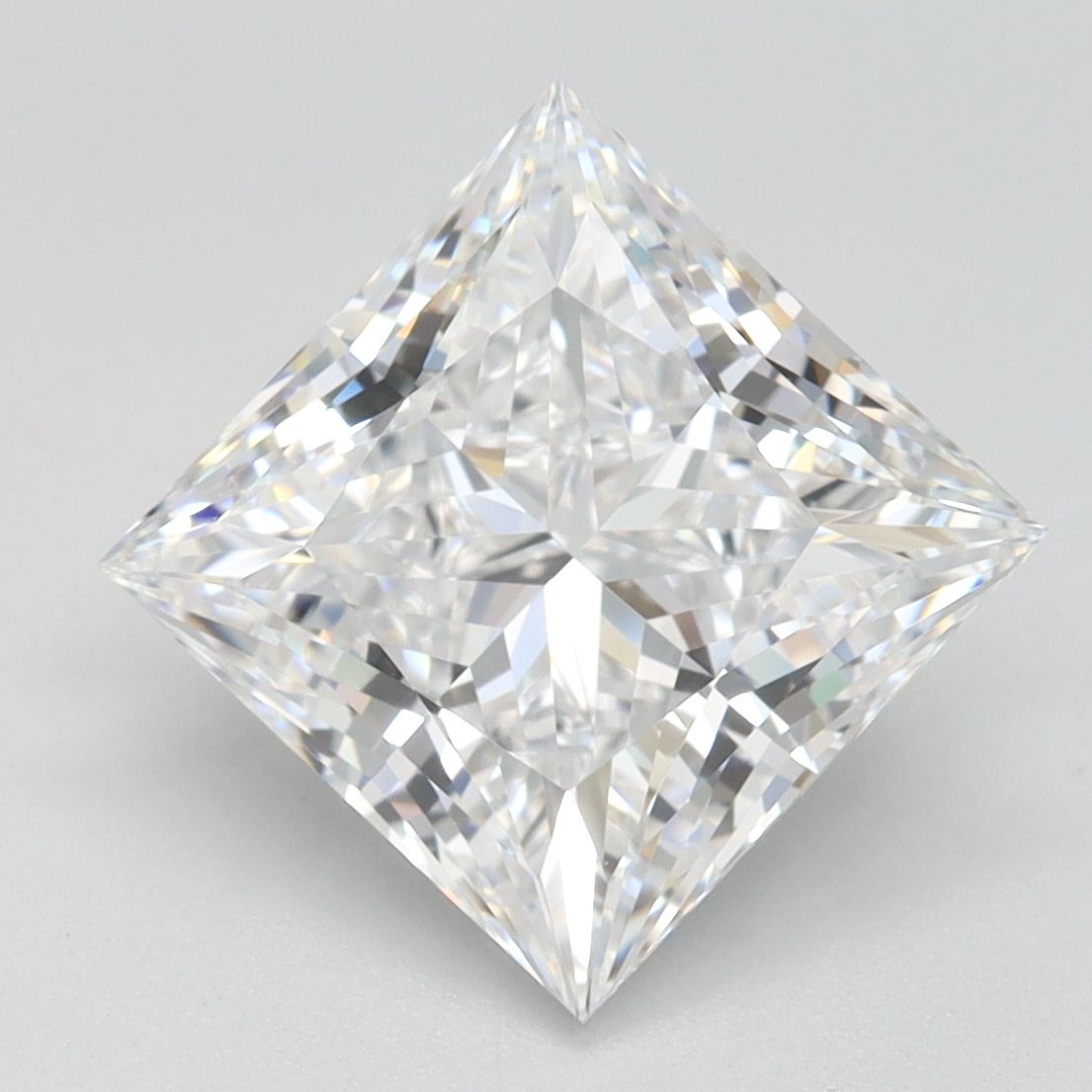 3.15 ct. princess Lab Grown Diamond front image