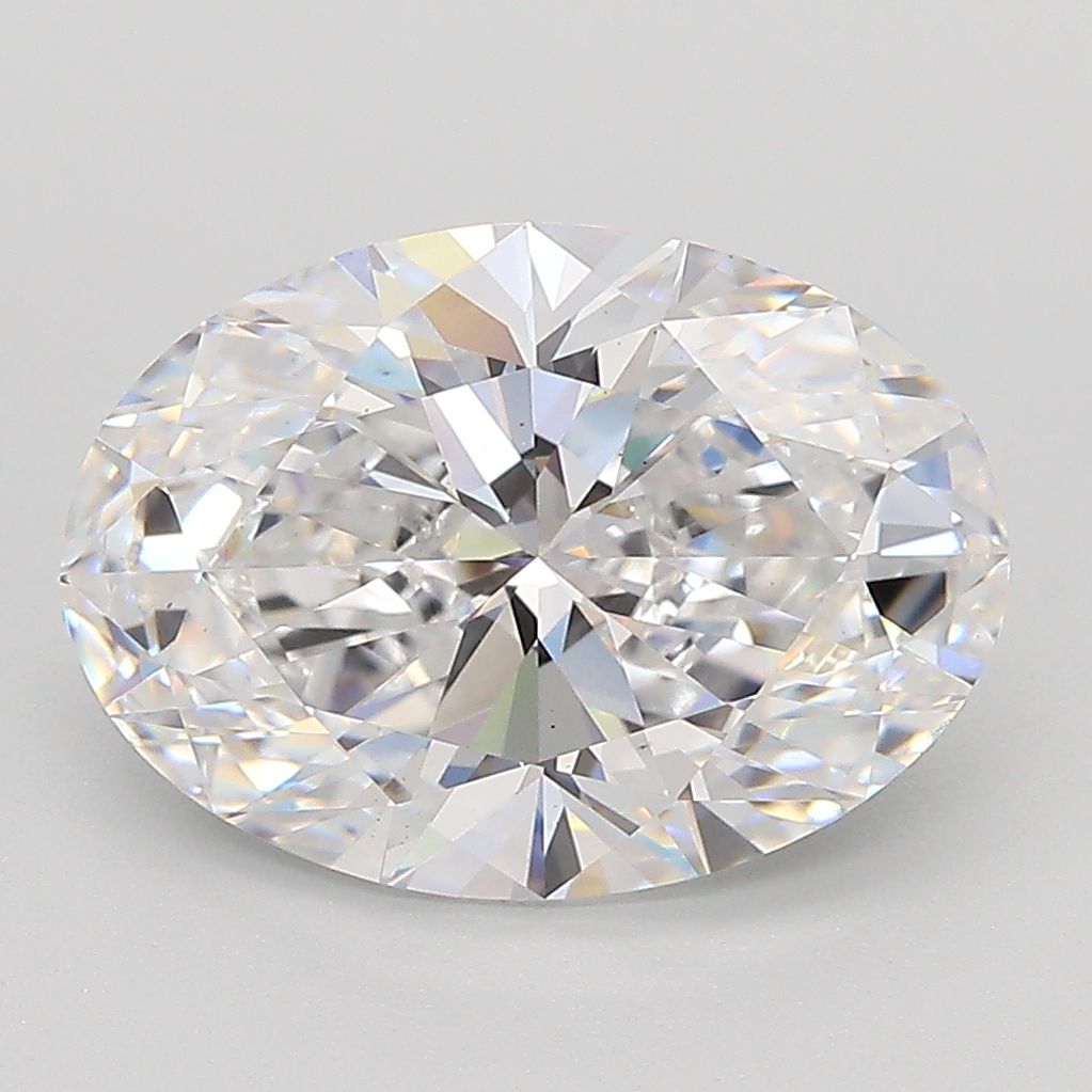 4.02 ct. oval Lab Grown Diamond front image