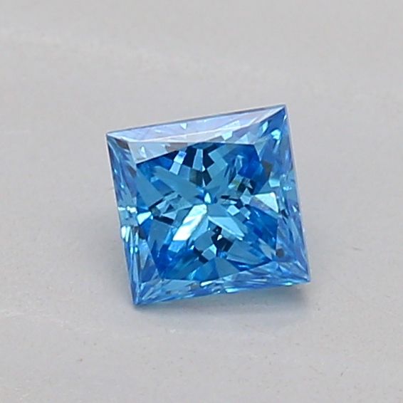 0.22 CT Fancy Vivid Blue PRINCESS