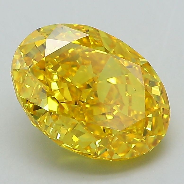 3.01 ct. oval Lab Grown Diamond front image