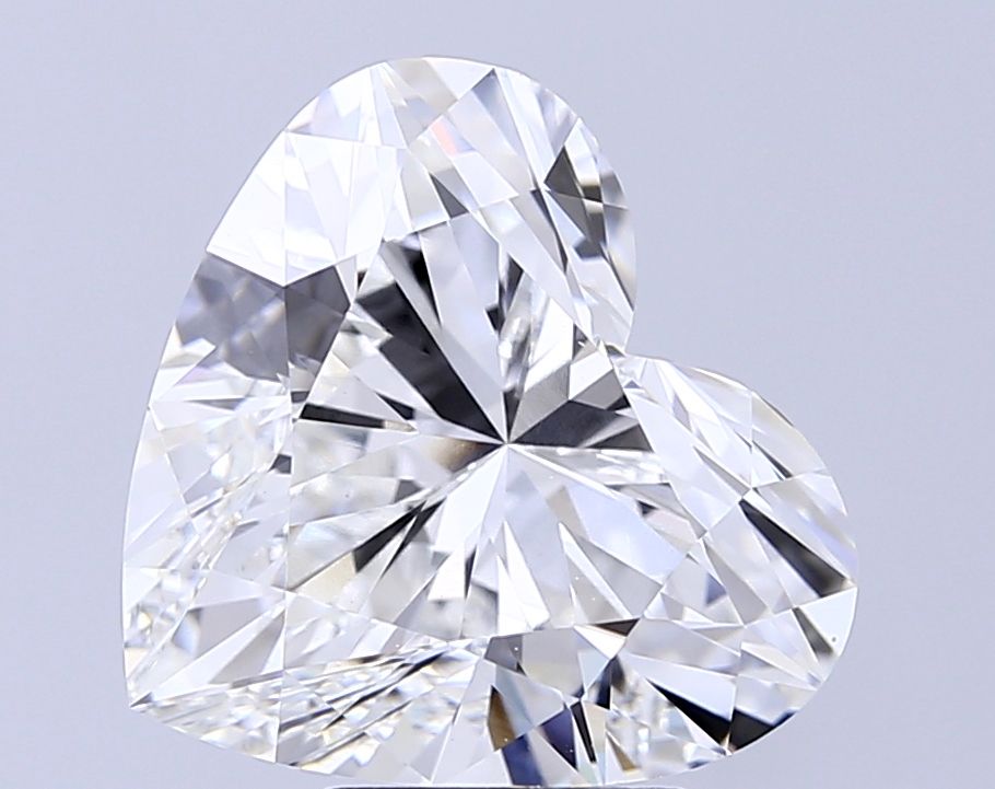 6.09 ct. heart Lab Grown Diamond front image