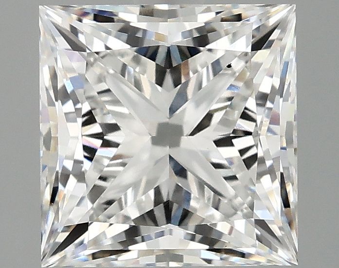 3.03 ct. princess Lab Grown Diamond front image