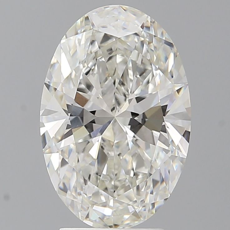 3.58 ct. oval Lab Grown Diamond front image