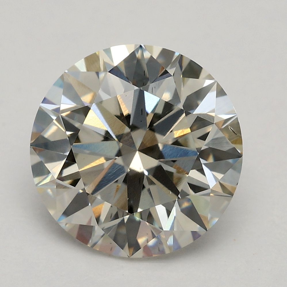 2.70 ct. round Lab Grown Diamond front image