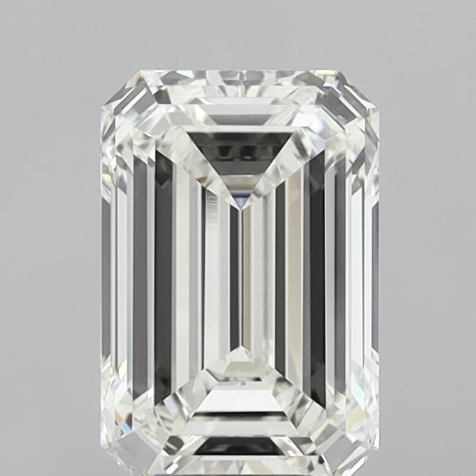 5.02 ct. emerald Lab Grown Diamond front image