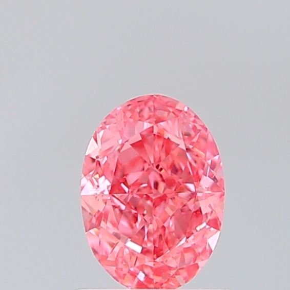 0.89 CT Fancy Vivid Pink OVAL