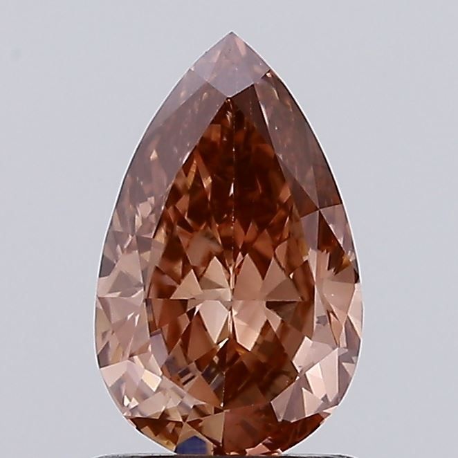 1.05 CT Fancy Brown PEAR