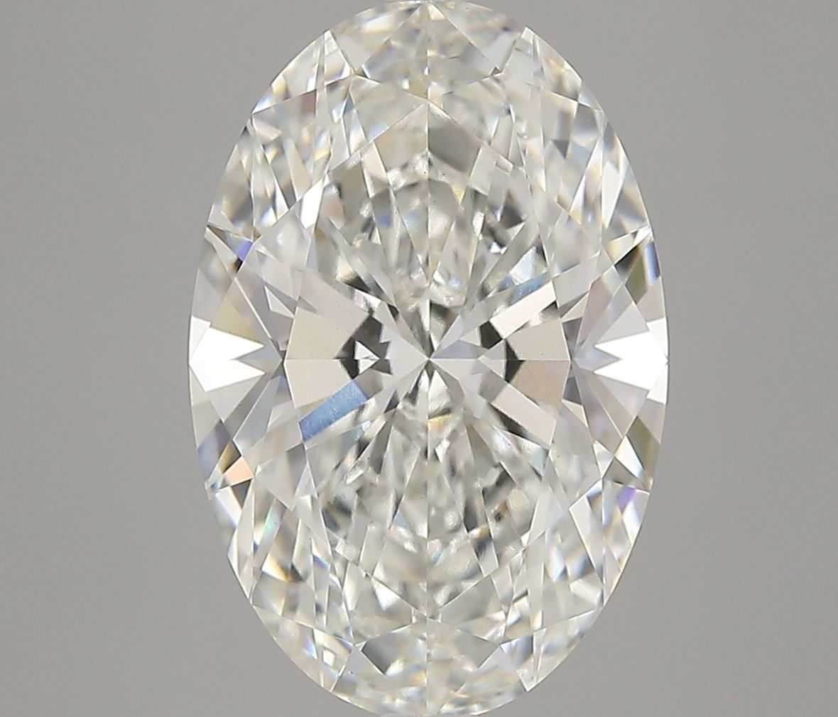 5.05 ct. oval Lab Grown Diamond front image
