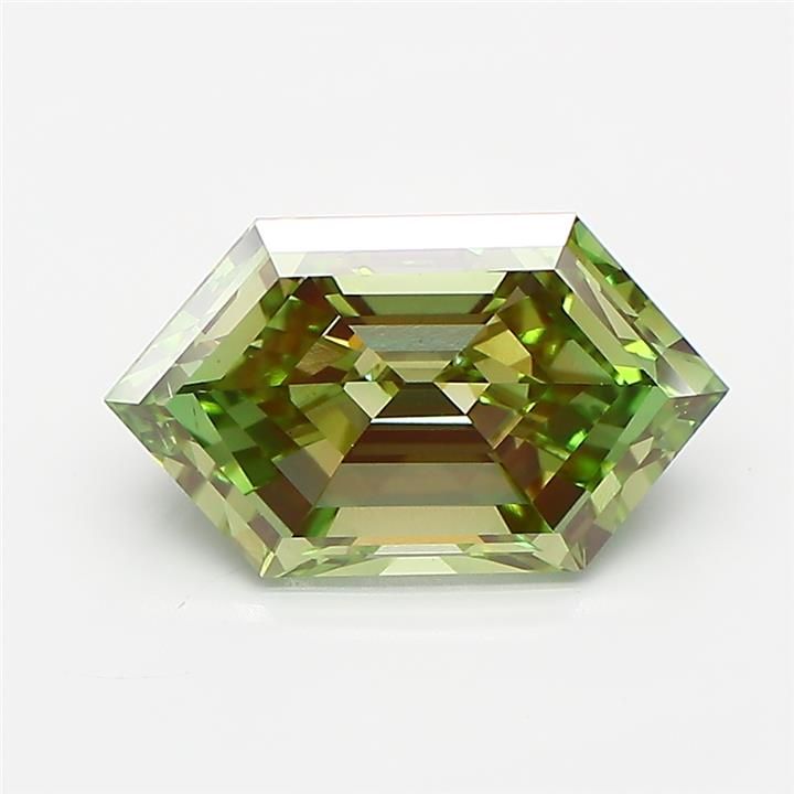 3.09 ct lab-grown Hexagonal Diamond
