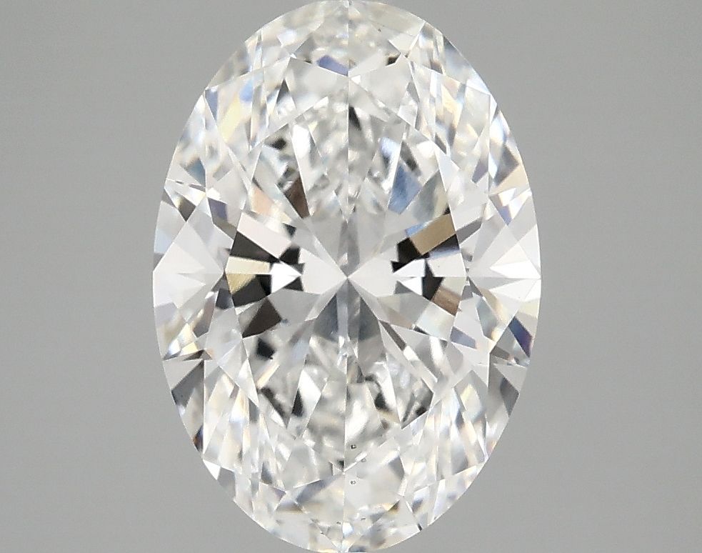 3.04 ct. oval Lab Grown Diamond front image