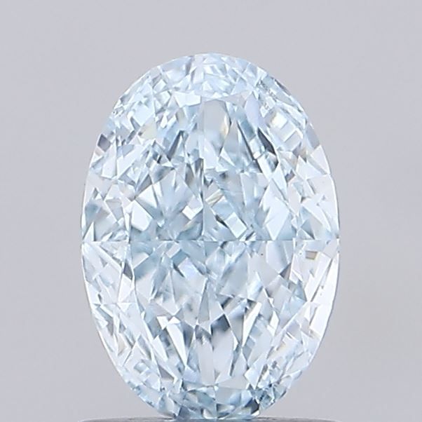 1.06 CT Fancy Vivid Blue OVAL